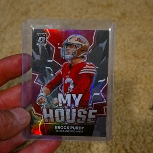 Brock Purdy 2022 Panini Donruss Optic My House Holo Prizm #MH-10 (RC)